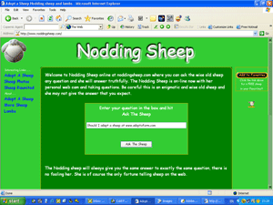 Nodding Sheep